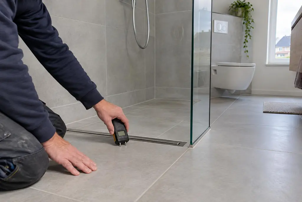 Lekdetectie Zandvoort – badkamer in een nieuwbouwwoning